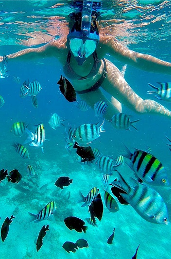 snorkeling on zanzibar